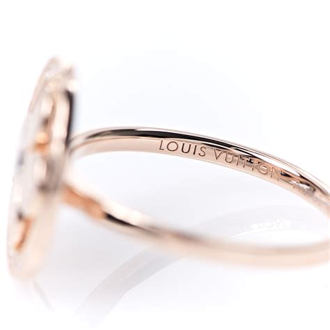louis vuitton rose gold rings
